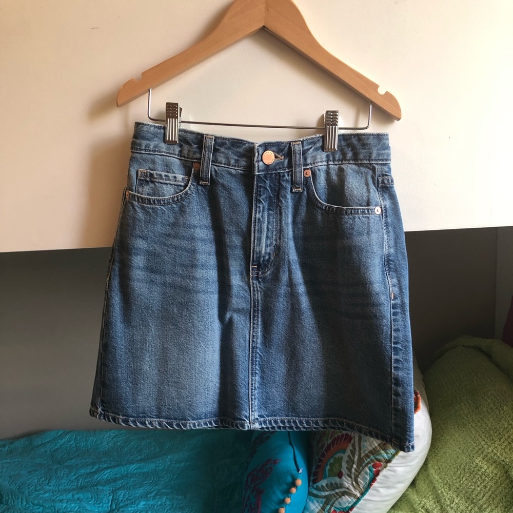 Banana republic denim skirt